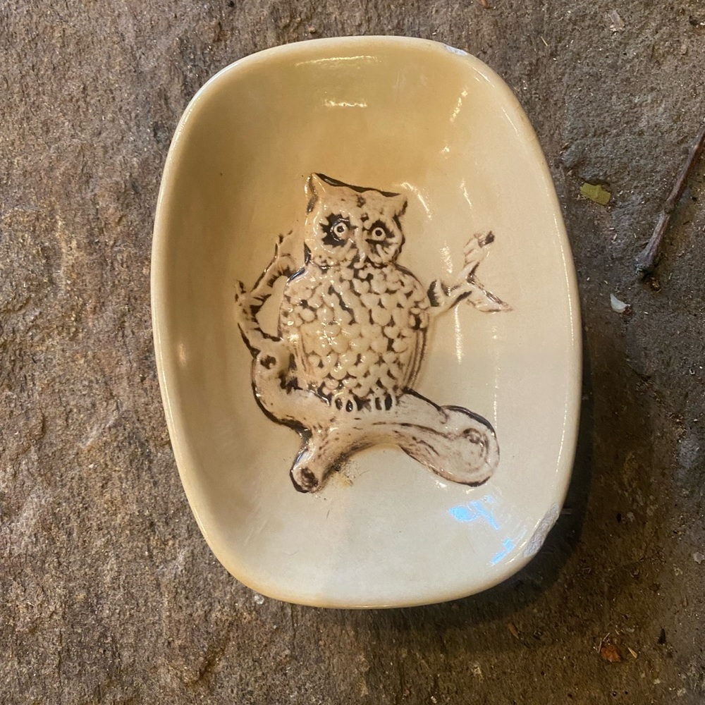 Owl Dish Soap Holder